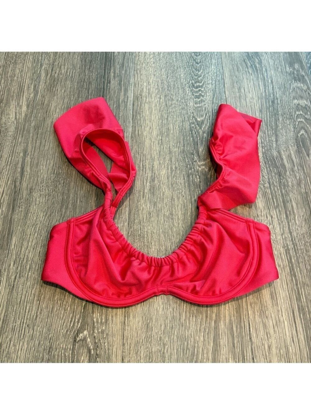 Abercrombie & Fitch Vibrant Pink Bikini Top Size XS